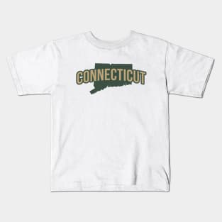 Connecticut State Kids T-Shirt